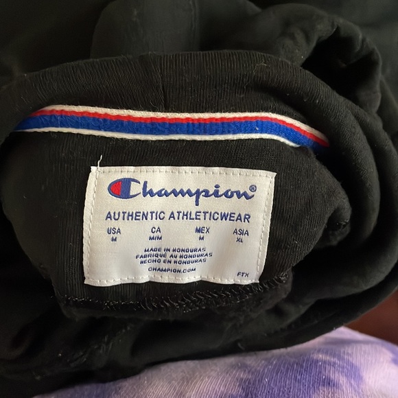 Black Multicolored Champion Hoodie - Picture 7 of 7